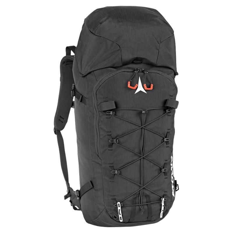 Main view of the Atomic BACKLAND FR 24+ Backpack in Black colourway, unisex model