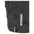 Detail view of the Atomic BACKLAND FR 32+ Backpack in Black colourway, unisex model