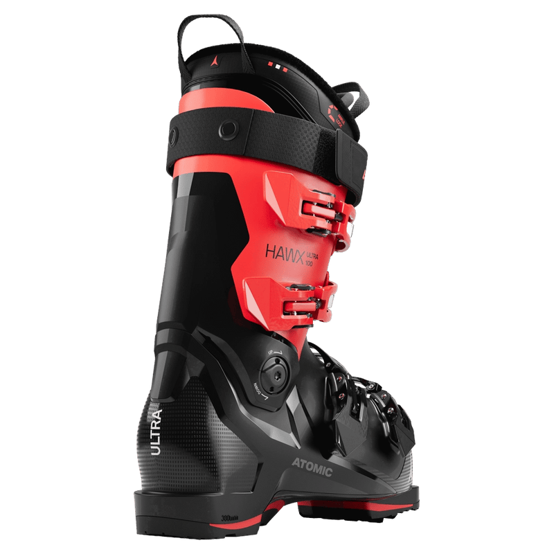 Back view of the Atomic HAWX ULTRA 100 Ski Boots,  26/27 unisex's model