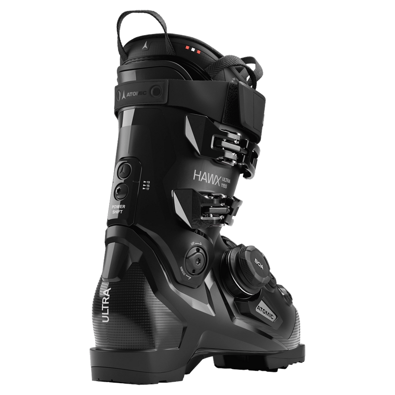 Back view of the Atomic HAWX ULTRA 115 S BOA Ski Boots,  26/27 women's model