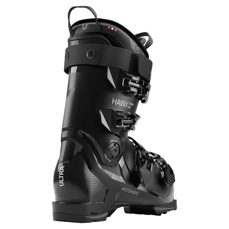 Back view of the Atomic HAWX ULTRA 85 Ski Boots,  26/27 women's model