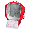 Inside view of the Atomic RS Heated Boot Bag in Red colourway, unisex model