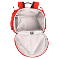 Inside view of the Atomic Rs Pack 30L Boot Bag in Red colourway, unisex model