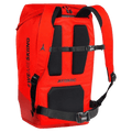 Back view of the Atomic Rs Pack 50L Boot Bag in Red colourway, unisex model