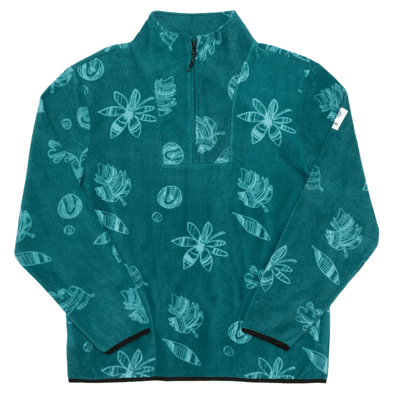 Main view of the Autumn Vortex Half Zip Fleece, season colourway