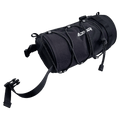 Alternative view of the Azur Handle Roll Bag in Black colourway, unisex model