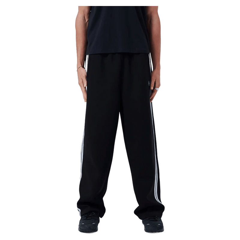 Front view of Barney Cools Track pant in colour Black.