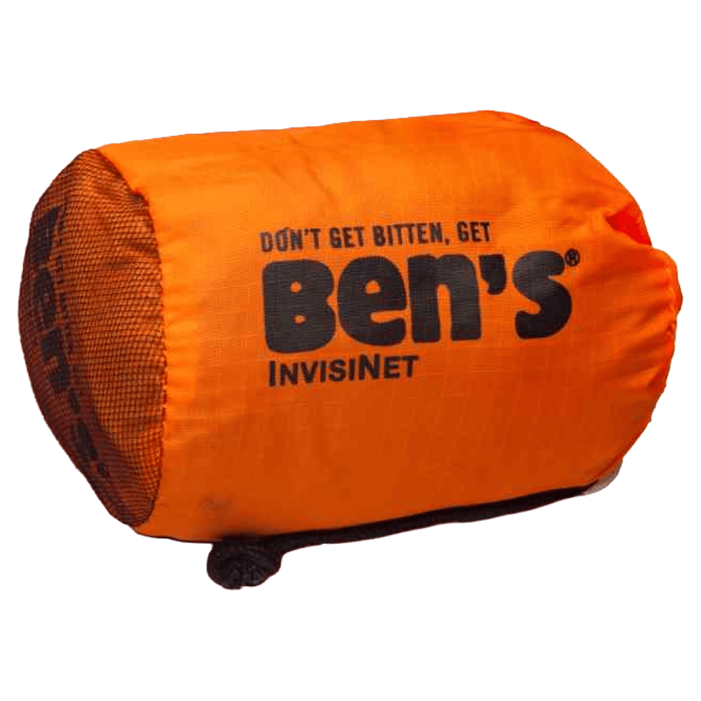 Alternative view of the Ben InvisiNeT Head Net in Black colourway, unisex model