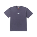 Main view of the Billabong Spec Dotcom Shirt in Navy colourway, men's model.