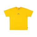 Main view of the Billabong Spec Dotcom Shirt in Yellow colourway, men's model.