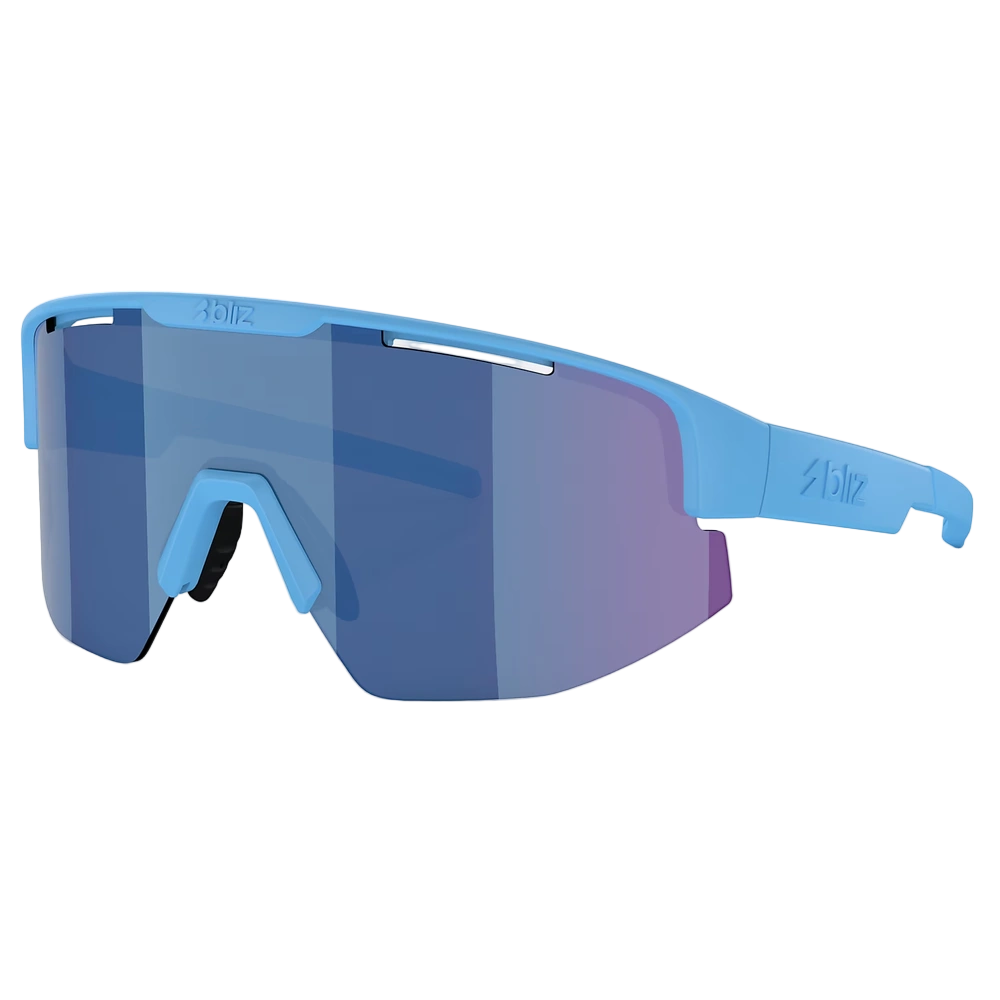 Blizz Matrix Sunglasses Matte Blue with Blue lens
