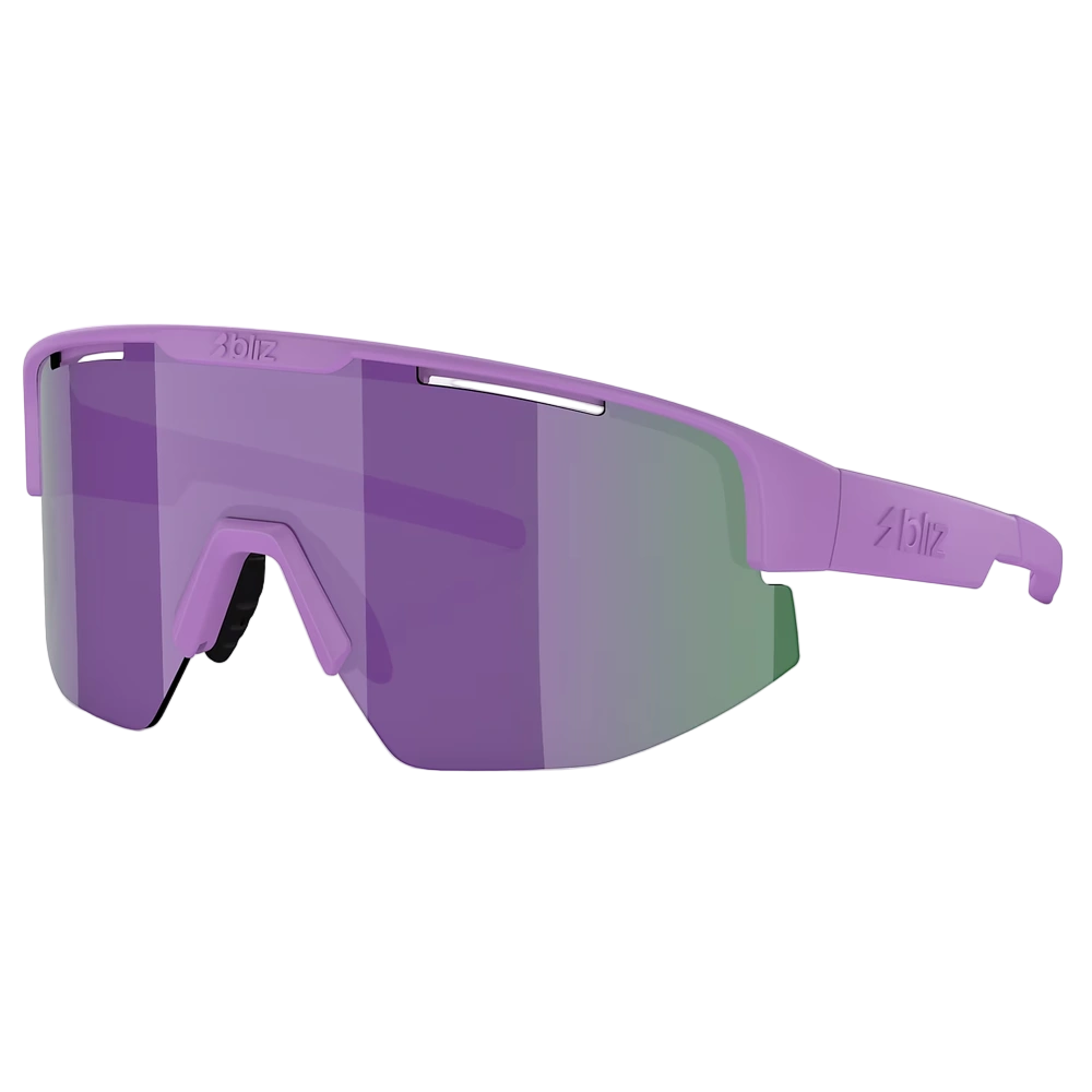 Blizz Matrix Sunglasses Matte Purple with Purple lens