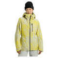 Front view of the Burton AK Upshift Snowboard Jacket in Atomic Shetter colourway, women's model