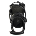 Top view of the Burton Genesis EST Snowboard Bindings in Black colourway, men's model.