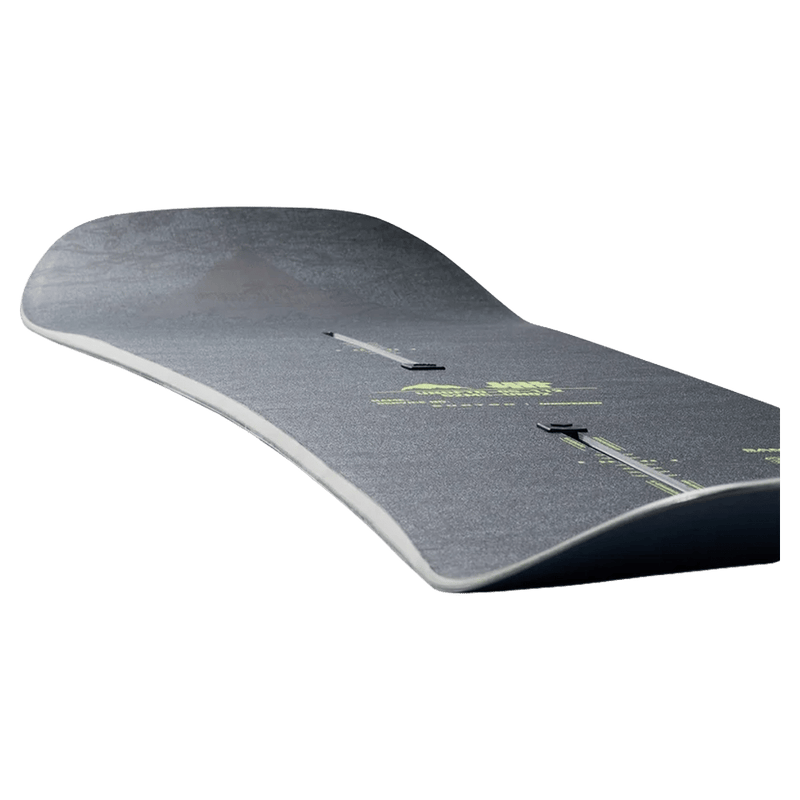 Camber view of the Burton Undefeated Good Company Snowboard,  26/27 unisex's model