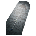 Nose view of the Burton Undefeated Good Company Snowboard,  26/27 unisex's model