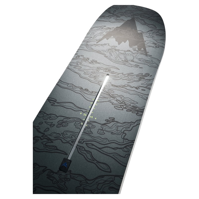 Nose view of the Burton Undefeated Good Company Snowboard,  26/27 unisex's model