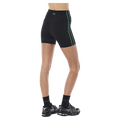 Back view of P.E Nation Clarity Bike Short - Womens in colour Black Amazon.