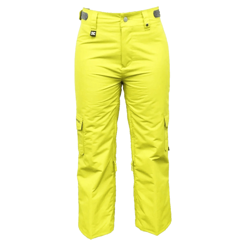 Main view of the Cartel Buck Pants in Yuzu colourway, kids model