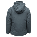 Back view of the Cartel Manfred Jacket in Ebony colourway, kids model