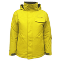 Main view of the Cartel Manfred Jacket in Yuzu colourway, kids model