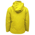 Back view of the Cartel Manfred Jacket in Yuzu colourway, kids model