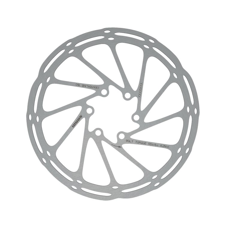 Rounded Centreline 6-Bolt Disc Bike Rotor