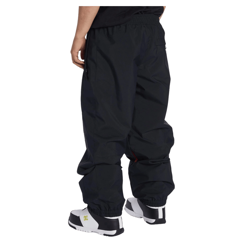 Back view of the DC Primo Pants in Black colourway, men model