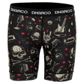 Dharco kids padded bike shorts in colour Rock-N-Rolla.