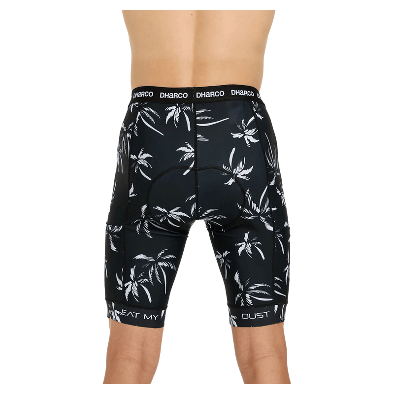 Front view of man in the Dharco Padded Bike Party Pants in colour Bowen.