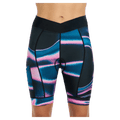 Front view of Dharco Padded Bike Party Pants - Womens in colour Aurora
