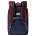 Back view of the Dakine Boot 50L Pack in Port Royale colourway, unisex model