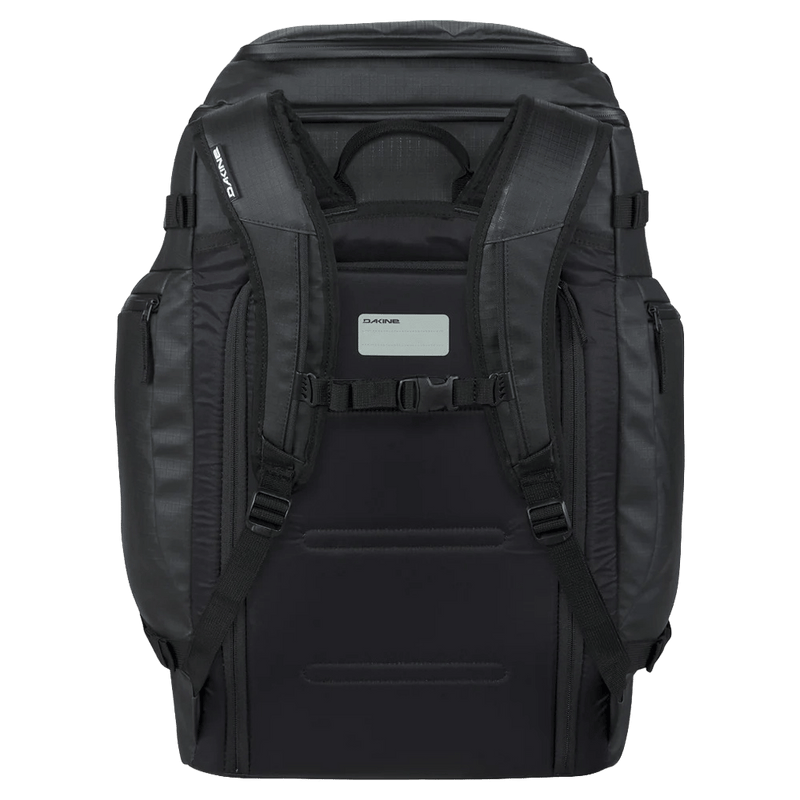 Back view of the Dakine Boot Pack DLC in Black colourway, unisex's model