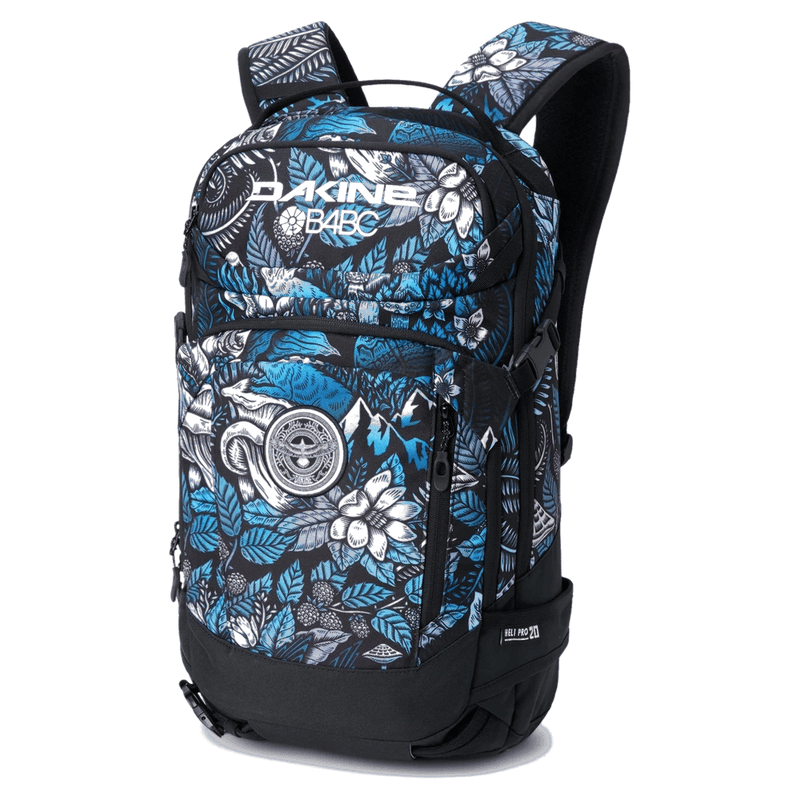 Main view of the Dakine Heli Pro 20L Backpack in B4BC Kingdom colourway, unisex's model