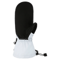 Palm view of the Dakine Sequoia Mitts in Ancient Water  colourway, women model