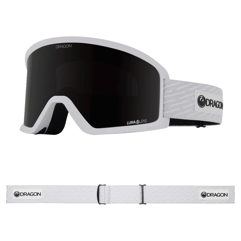 Main view of the Dragon DX3 Plus Goggles in BLIZZARD colourway, unisex's model