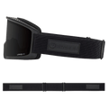 Side view of the Dragon DX3 Plus Goggles in MIDNIGHT colourway, unisex's model
