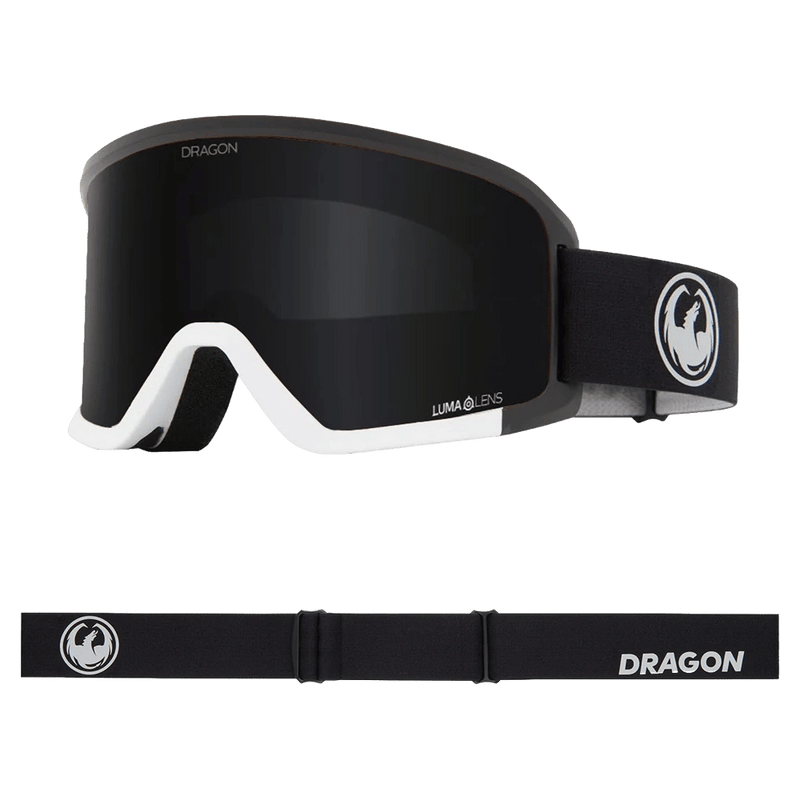 Spare lens view of the Dragon DX3 Plus Goggles in NOUVEAU BLACK colourway, unisex's model