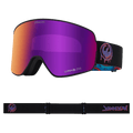 Main view of the Dragon NFX2 Goggle in Rattled colourway, unisex's model