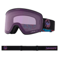 Spare lens view of the Dragon NFX2 Goggle in Rattled colourway, unisex's model