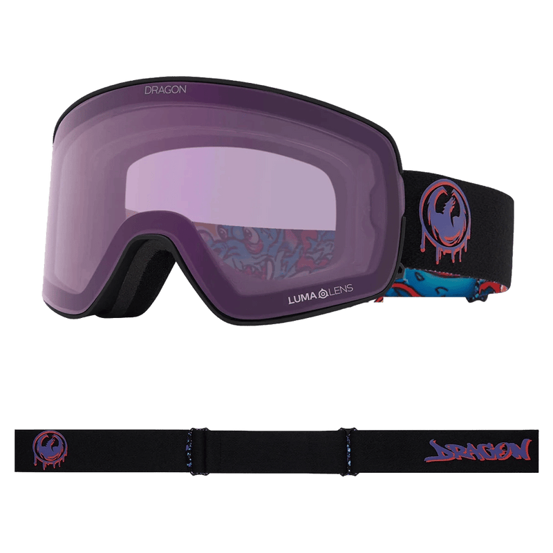 Spare lens view of the Dragon NFX2 Goggle in Rattled colourway, unisex's model