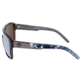 Side view of the Dragon Remix Sunglasses in Bryan Iguchi, LL Gold Ion Polar lens, unisex model