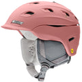 Smith Vantage snow Helmet in Matte Chalk Rose featuring MIPS protection, BOA fit system, active ventilation and audio system compatible