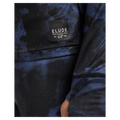 Detail view of the Elude Boys 7-8 Thermal Top in VINTAGE INK colourway, kids model