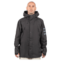 Main view of the Endeavor 2L Ranger Jacket in Black colourway, unisex model