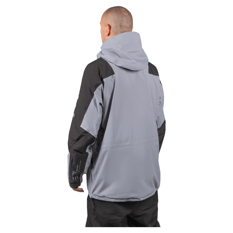 Alternative view of the Endeavor 2L Ranger Jacket in Graphite colourway, unisex model