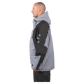 Side view of the Endeavor 2L Ranger Jacket in Graphite colourway, unisex model