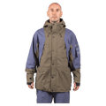 Main view of the Endeavor 2L Ranger Jacket in Tincture and Algae colourway, unisex model