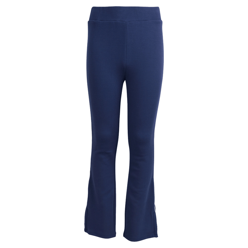 Main view of the Eve Girl Aspen Flare in Navy colourway, girls's model