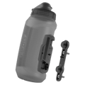 View of the Fidlock Twist Bottle and Base Set in colour Transparent Black.